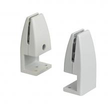 Hafele 818.67.710 - Screen Brackets Edge Mnt Al White