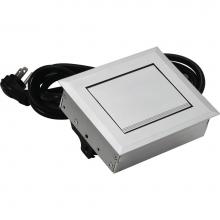 Hafele 822.09.930 - Hide-A-Dock 1 Outlt 2Chrg Usb Al Silv