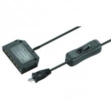 Hafele 833.74.746 - Led 12V Distr Block 6 Port Rock Sw Pl Bl