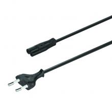 Hafele 833.89.002 - Led Powr Cord F/Drvr 2Prng Eur Plg Bl 2M