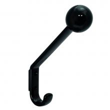 Hafele 842.56.190 - Coat and Hat Hook Pa Black 174X117Mm