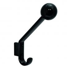Hafele 842.56.290 - Coat and Hat Hook Pa Black 174X132Mm