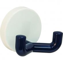 Hafele 842.65.750 - Wall Mtd Hook Pa White/Steel Blue