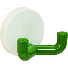 Hafele 842.65.772 - Wall Mtd Hook Pa White/May Green