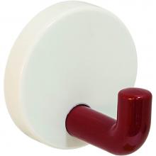 Hafele 842.65.833 - Wall Mtd Hook Pa White/Red