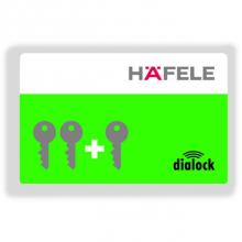 Hafele 917.64.010 - Key Card Pro-Add Pl Gn 54X86Mm Mifare