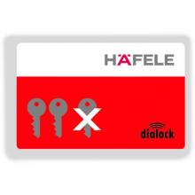 Hafele 917.64.011 - Key Card Pro-Del Pl Red 54 X 85Mm Mifare