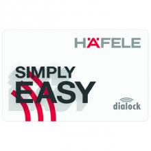 Hafele 917.64.072 - Key Card 4-Pl Wh Printed 54X85Mm Mifare