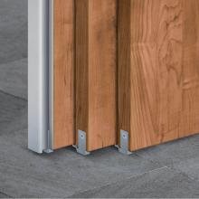 Hafele 941.12.925 - Upper Track, Dual, Al.Anod. 2.5M