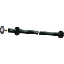 Hafele 988.50.190 - Closet Rod 33Mm Dia 500Mm Black
