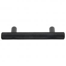 Hafele 110.52.451 - Bar Pull Ss Alumatt Black M4 Ctc 64Mm