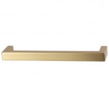 Hafele 111.95.104 - Handle Modern Zn Mat Gold 8-32 Ctc 128Mm