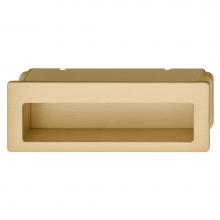 Hafele 155.01.794 - Flush Handle Brass Br.Matt 105,5X37Mm