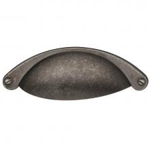Hafele 155.01.982 - Cup Handle Zn Ant Pewter M4 Ctc 64Mm