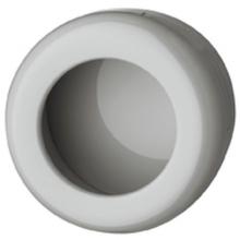 Hafele 158.80.297 - Flush Handle Pa Light Gray Dia 75Mm