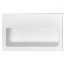 Hafele 158.88.199 - Flush Handle Pa Pure White Matt 100X60Mm