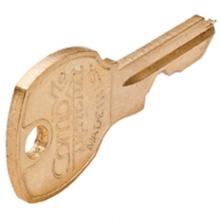 Hafele 210.02.203 - Replacement Key No.107 - Brass