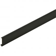 Hafele 290.12.390 - Wall Rail Cover Strip Pl Black 93''