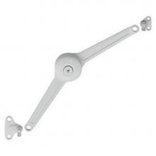 Hafele 373.66.372 - Duo Forte Lid/Flap Stay Set Wh 37Mm Wdsc