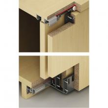 Hafele 405.00.005 - Clipo 26 H Mixfront Set For 2 Wood Doors
