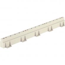 Hafele 431.01.412 - Roll-Out Tray Supp Adj  2X20 1/8''Pl Crm