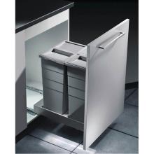 Hafele 502.25.500 - Trash Can Gray 2X29L Bottom Mount