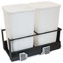 Hafele 503.15.231 - Matrix Boxp Trash C Dbl Btmt Anth 2X27Qt