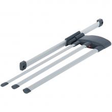 Hafele 510.06.550 - Towel Holder Grey 3-Arm 454Mm