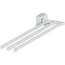 Hafele 510.06.752 - Towel Holder 3-Rail St.Wh.430Mm