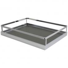 Hafele 545.92.378 - Arena Tray Chrm/Anthr 20 7/8'' W X 12'' D