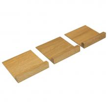 Hafele 556.91.480 - Fineline Step Cont Hldr Wh Oak 424X138Mm