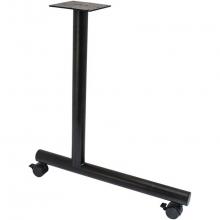 Hafele 635.54.332 - C-Legs W/Casters 30'' Top St Black