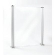 Hafele 774.44.900 - Quad Pole Set 18'' Anodized Aluminum