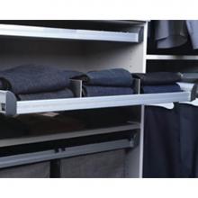 Hafele 807.78.101 - Engage P-Out Shelf 18''Sl/Gr Frm Sl Fab