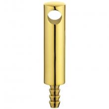 Hafele 812.26.820 - Gallery Rail Dowel End Post Brass 6Mm