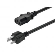 Hafele 833.89.260 - Pwr Cord W/Ground Plug/Jp/Black/2M