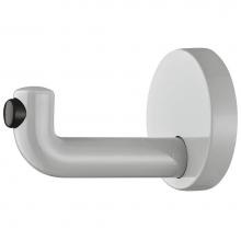 Hafele 842.63.497 - Wardrobe Hook W/Stop Pa Lt Gray 70X105Mm