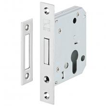 Hafele 911.22.490 - Mortise Lock W/Deadbolt Sta St 55/24Mm