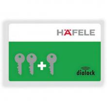 Hafele 917.42.001 - Key Card Pro-Add Pl Wh Tag-It 54X86Mm