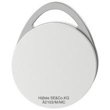 Hafele 917.44.147 - Key Tag Iso Pl Wh Matt 36Mm Diax5.3Mm