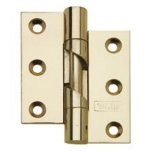 Hafele 926.26.580 - Brass Rising Butt Hinge 75 X 65Mm