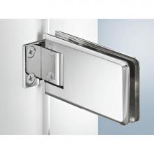 Hafele 981.53.192 - Shower Door Hinge Str Brs Chrp 112X57Mm