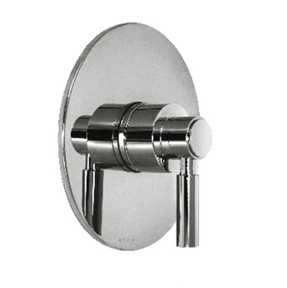 Toro - Thermostatic Trim With Solid Brass Round Plate And Single