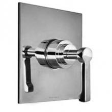 Harrington Brass Works 15-388N5T-15L-026 - Chester Thermostatic Trim With Solid Brass Square Plate And Single