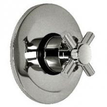 Harrington Brass Works 17-388N3T-17-GRP2 - Metro - Thermostatic Trim With Dished Stamped Brass Plate And Single