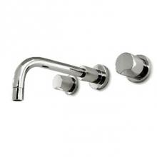Harrington Brass Works 17-777T-17N-026 - Metro Wall Mounted Widespread Lavatory Faucet.Drain Not