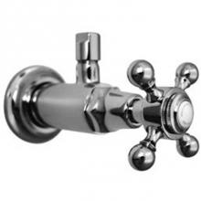 Harrington Brass Works 20-101-20-GR2 - Victorian Lavatory/Toilet Supply Valve, Riser Tube