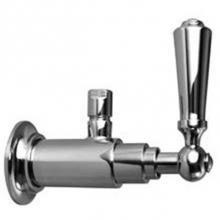 Harrington Brass Works 20-101-56-026 - Victorian Lavatory/Toilet Supply Valve, Riser Tube