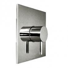 Harrington Brass Works 27-388N5T-27L-026 - Retro Thermostatic Trim With Solid Brass Square Plate And Single