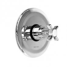 Harrington Brass Works 32-388N3T-59-026 - Chelsea - Thermostatic Trim With Dished Stamped Brass Plate And Single